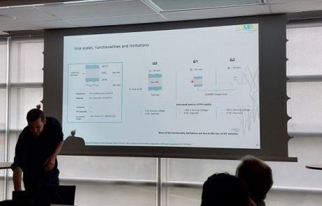 Somiro-3rd-Technical-Meeting-WP3-Soft-Locomotion-presenting-G1-Prototype-Size-scales-and-funcioning